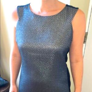 Pretty little silver/ black dress